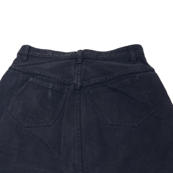 J Galt Black Mini Denim Shirt. Size Medium. - Picture 4 of 6